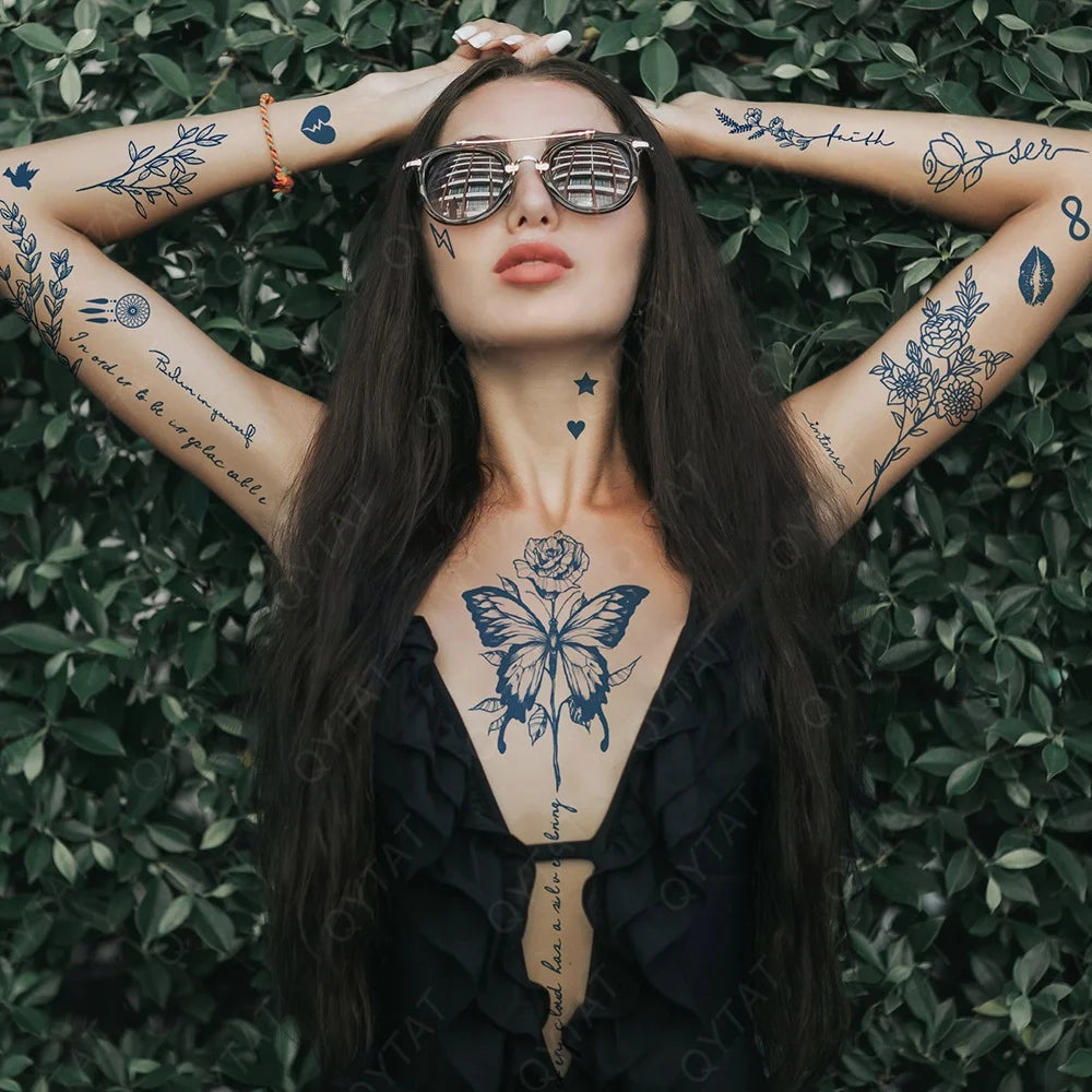 High Quality Long Lasting 15 Days Waterproof Temporary Juice Ink Tatoo Semi-Permanent