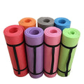 High Density NBR Eco-Friendly Large Thickened Non-Slip Yoga Mat for Fitness Exercise Colorful and Durable