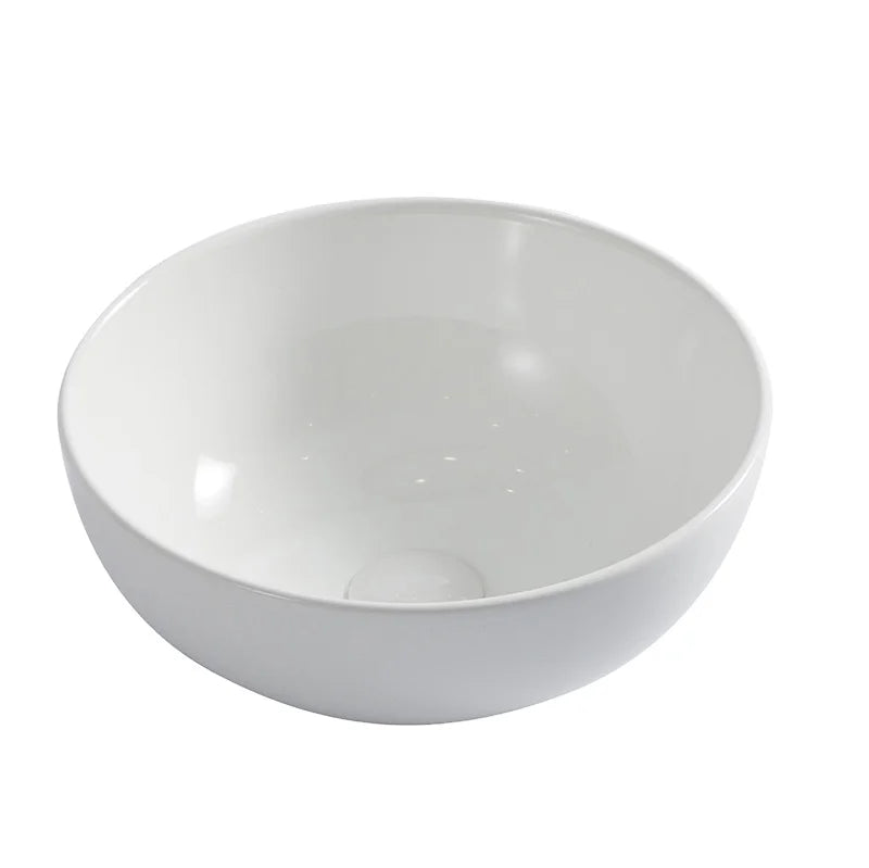 Minimalism Vasque Thinsulate Ceramic Bowl Shape Vessel Sink Bathroom Villa Porcelain Basins