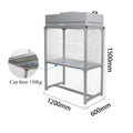 ZJNF New Vertical Horizontal Air Supply Laminar Flow Cabinet HEPA Filter Clean Bench Laboratory Hospital Restaurant Use Motor