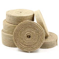 2023 New Handmade Bow Ribbon Jute Hemp Rope for DIY Packaging Gift Decorative Braided Belt Fabric Accessories Coiled Packed