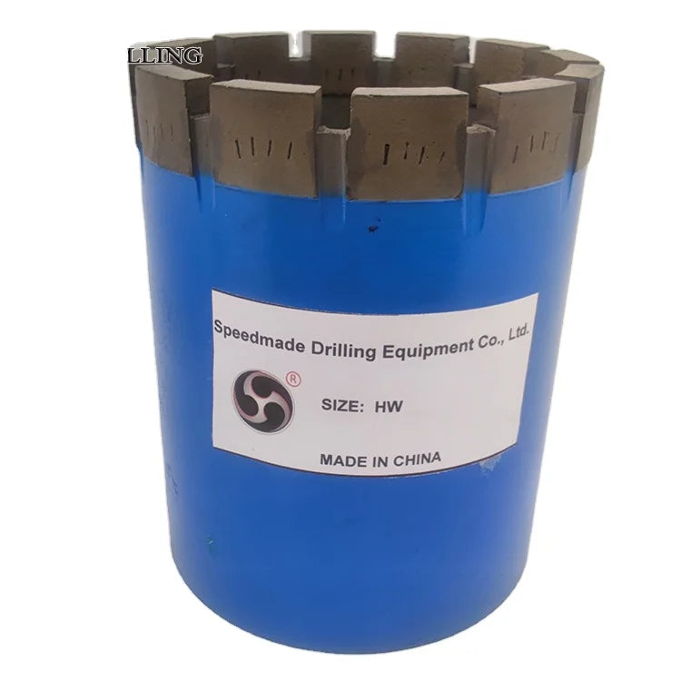 Speedmade HTW Hot Pressed Flat Tooth Diamond Coring Bit PDC PDC Drill Bit Perfect PDC Drill Supplier for Deep Borehole Drilling