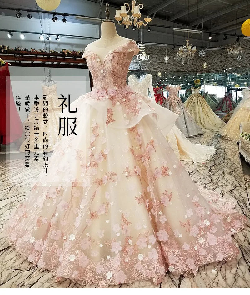 Guangzhou Auyan 2024 Mermaid Pink Princess Bride One-shoulder Korean Slim Toast Mermaid Tail a Line Wedding Dresses Gown Bridal