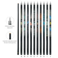 Fashion Design Hot Sell 1/2 Billiard Carbon Fiber Pool Cue Uni Loc Joint Sticks 12.5mm Multi Layer Tip 57Inch Length for Sale MegaBDM