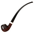 Erliao High - Quality Resin Smoking Pipe with Detachable Long & Short Stems - Gift - Ready Elegant Gift Box Included