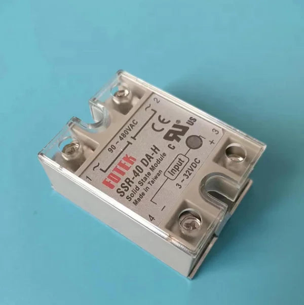 Fotek Brand SSR Series Solid State Relay Module SSR-40DA-H Input 3-32VDC Original and New Available in Stock