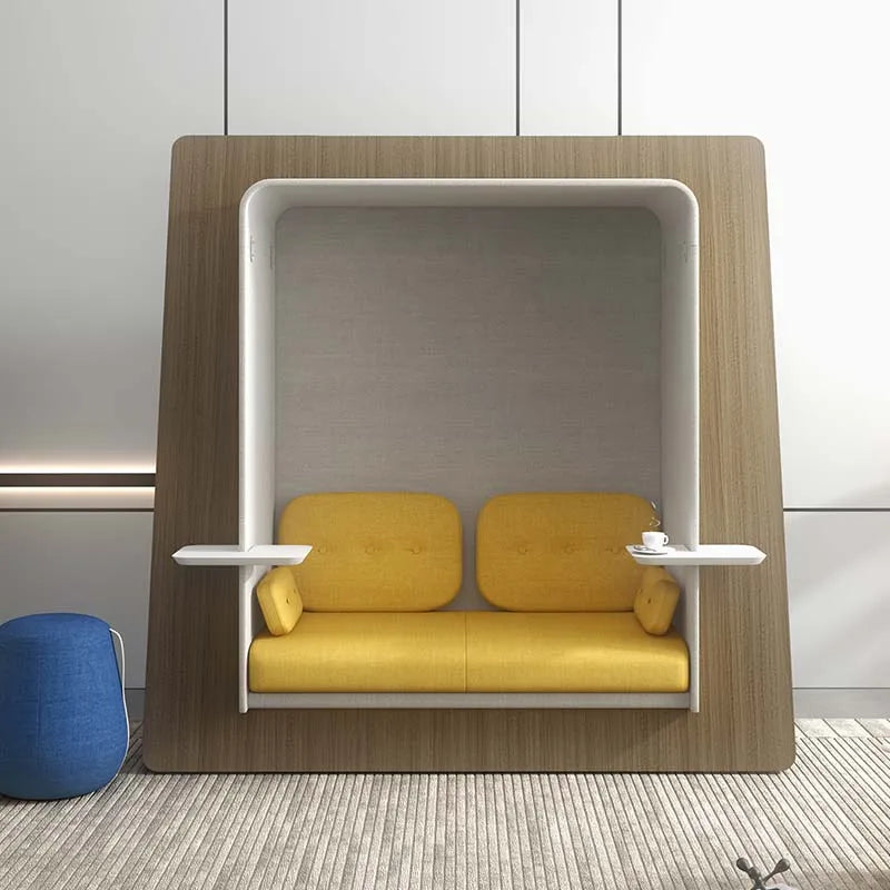 Modern Design Office Privacy Pod Soundproof Convertible Sofa Set for Leisure Meetings in Apartment or Hotel