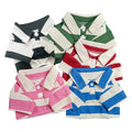 2025 Wholesale Good Quality Summer Striped Colorful Breathable T Shirt Designer Fashion Luxury  Cat Dog Clothes Pet Clothes