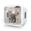 Automatic Luxury Pet Drying Box for Cats & Dogs Ultra Quiet 71L Plastic Smart Temperature Control 360-Degree Air Supply Stocked
