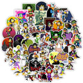 50Pcs Classic Cartoon Count Duckula Graffiti Stickers for Notebook Laptop Phone Vinyl Duck Cartoon Sticker