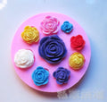 Z-0001 Silicone Mold rose silicone mold mould sugar craft fondant cake decorating  baking tool