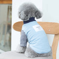 Cheepet Classic Print Polyester Summer Spring Dog Thin T-Shirt Ins Korea Pet Apparel
