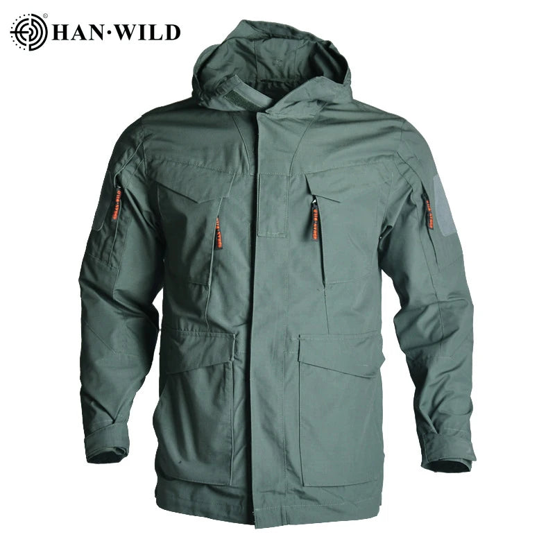 Rugged and Durable Camouflage Windproof Tactical Work Jacket Multi Machine Jacket