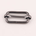 20mm Metal Bag Strap Rectangle Buckle Webbing Adjustable Buckle