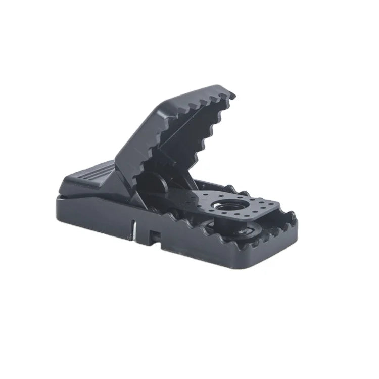 Logo Custom Plastic Mouse Trap Sensitive Mice Trap Easy Set Rodent Killer for Indoor and Outdoor.