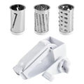 New Arrival 3-in-1 Manual Rotary Cheese Grater Multi-Functional Fruit & Vegetable Shredder/Slicer/Grater with Handle