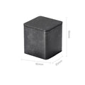 Custom Square Tinplate Tea & Coffee Tin Can RTS 85*85*90mm Airtight Empty Tin Can for Food Storage