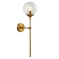 Modern Glass Ball Wall Lamp Sconce Fixture Golden Bedside Lamp Luminaire Wall Light Living Room Decor Hallway Lighting Luminaire
