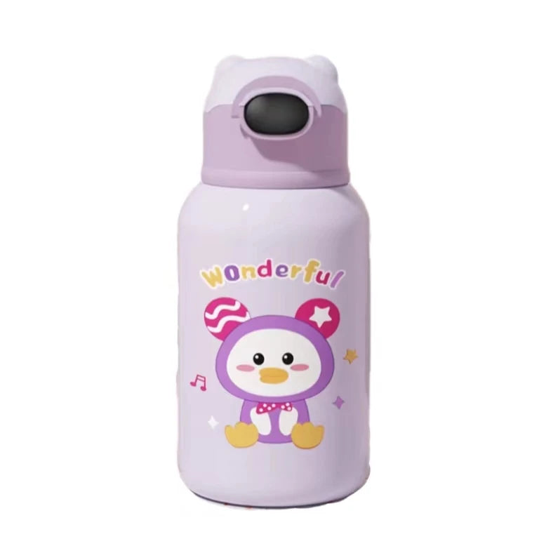 316 Stainless Steel Intelligent Temperature Thermos Cup for Children 600ml
