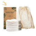 3.15"  Round Reusable Facial Cleansing Remover Pads Eco-friendly Soft Woman Face Makeup Pads