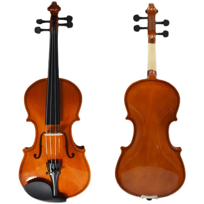 Violin Children Beginners Adult Handmade Solid Wood Beginners Learn to Practice Grading Instruments