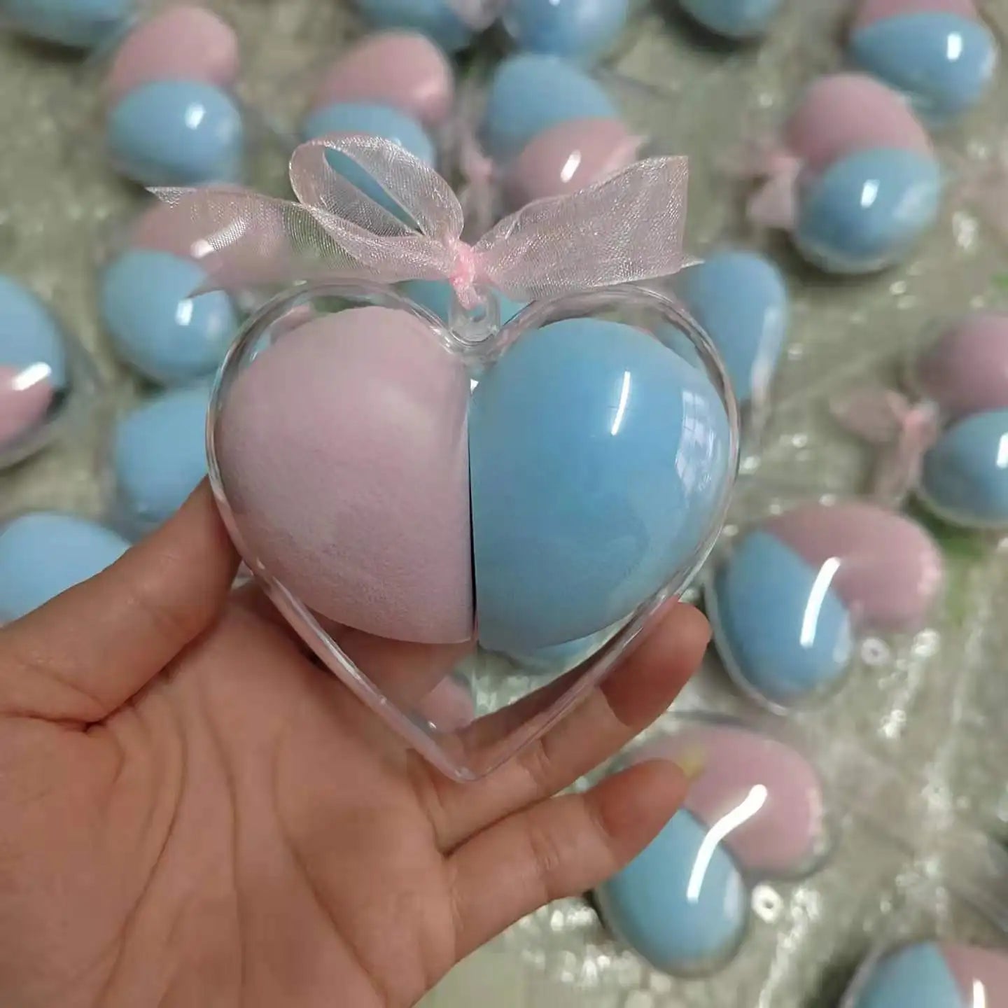 Custom Logo Customized Color Super Soft Latex-Free Washable Dry Makeup Blender Private Label FLY Beauty Sponge 40x60mm