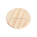 Custom Wholesale Pine Wood Round Tea Coaster Wooden square coaster