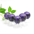 Paopao Wholesale Natural Charoite Healing Stone Crystal Ball Sphere for Spiritual Healer