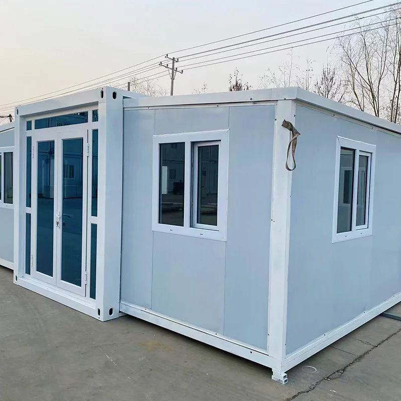 40ft Expandable Container House - Spacious Prefab Villa for Family Living
