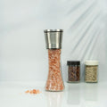 Stainless Steel Glass Salt Pepper Grinder