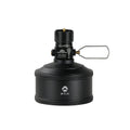 Campingmoon Black Camping Gears 3 in 1 Set  Gas Can Refill Adapter  Butane Propane Canister Saver  Cartrige Set Durable Gas Can