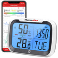 For ThermoPro TP393B Smart Wireless Digital Sensor Plastic Room Humidity and Temperature Monitor with Alert