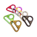 Flat Triangle Rings Bag Strap Connection Buckle With One Hole Wholesale