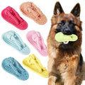 Interactive Cartoon Dog Chew Toys Cotton Rope Woven Slipper Shape Eco-Friendly Bite-Resistant Teeth Cleaning Small Dogs