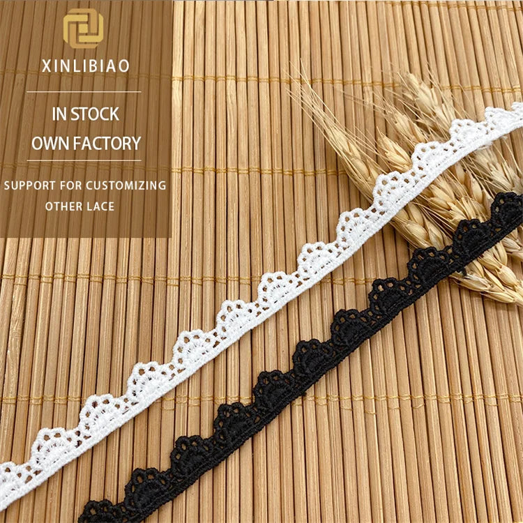 Water Soluble Lace Milk Silk Barcode Wedding Dress Children's Clothing Women's Clothing Versatile Matte Embroidery Lace