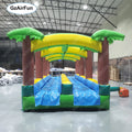 High Quality Commercial Palm Tree Slide Extended Inflatable Water Slide With Pool Suitable for Adults and Kids