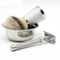 China Top Manufacturer JDK Wholesale Shaving Kit for Men Includes Safety Razor Shaving Brush Shaving Bowl