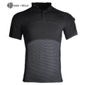 HAN WILD Outdoor Training Uniform Camouflage Fast Assault Short Sleeve Shirt Tactical Polo Shirt
