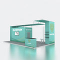 Portable Modular Aluminum Storage Promotion Trad Show Exhibition 10x20 Modern Tradeshow Booth MegaBDM