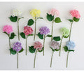 Y-H185 Real Touch Hydrangea Flowers Real Touch Small Hydrangea Green White  Artificial Hydrangea for Wedding Decor