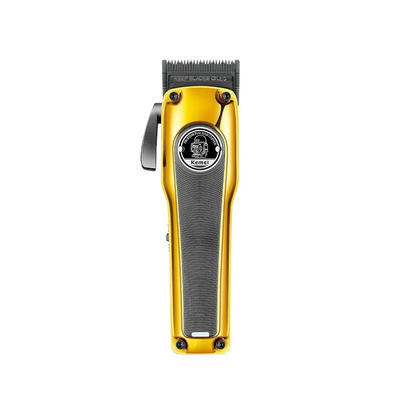 Kemei Adjustable Salon Barber Cordless KM-1826 Rechargeable Men Professional Electric Hair Clipper