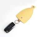 Wholesale Creative Pull Out Key Sleeve Keychain Bags PU Leather Car Key Case Large Capacity Protective Key Holder Hook