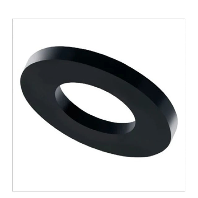 Customized Products Various Sizes  Black White Nylon Plastic PE Lock Washer POM Washer