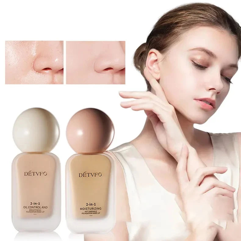 Custom Logo Make up Vegan Wholesale Moisturising Cosmetics Makeup Glass Bottle 30Ml Best Quality Liquid Foundation