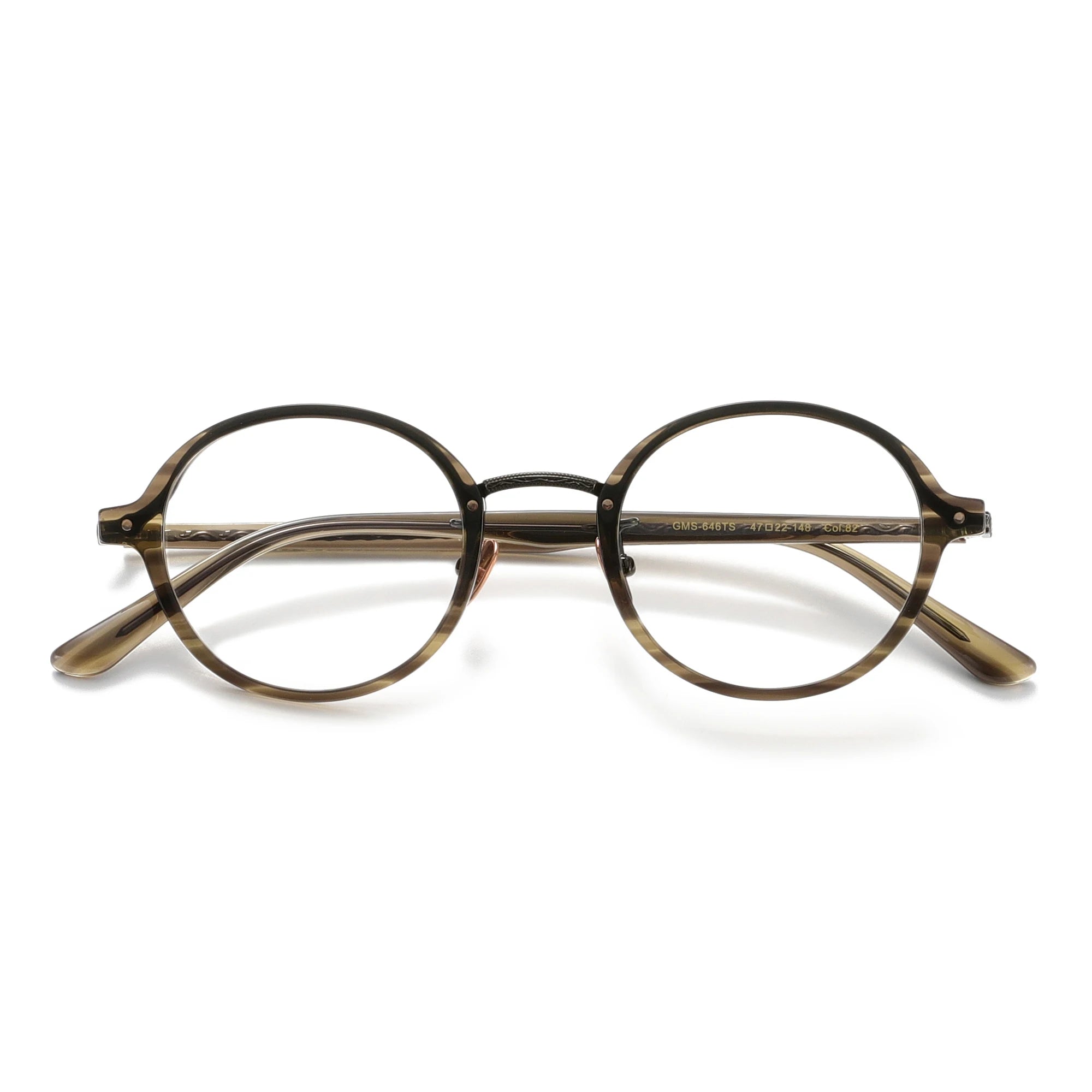 Benyi Latest Custom Logo Optical Eyeglasses Round Fashion Blue Light Blocking Computer Glasses Titanium Optical
