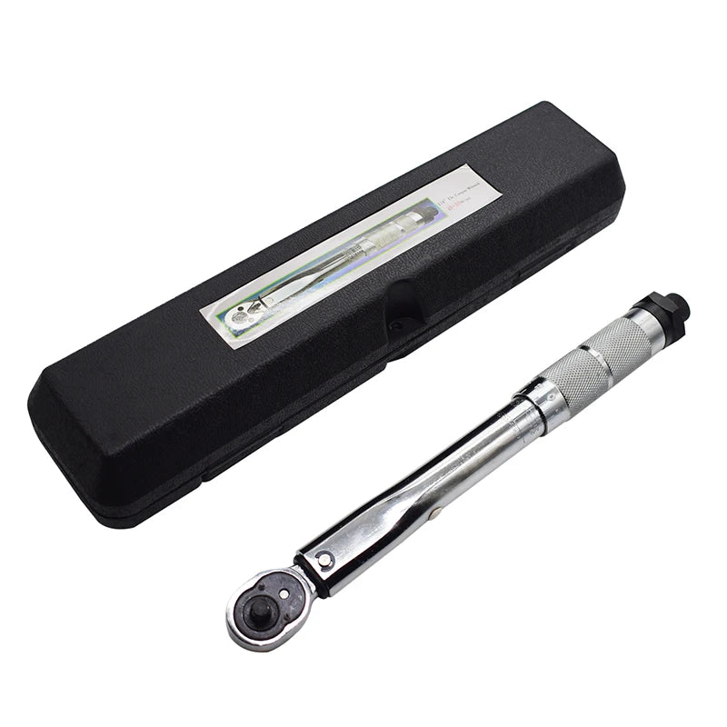 Drive Torque Wrench  1/4 3/8 1/2 Square Drive Two Way to Accurately Mechanism Wrench Hand Tool Spanner Torque Meter Preset