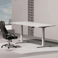 NBHY Hot Sale Dual Motor Smart Height Adjustable Electric Computer Desk Sit Standing Desk Frame
