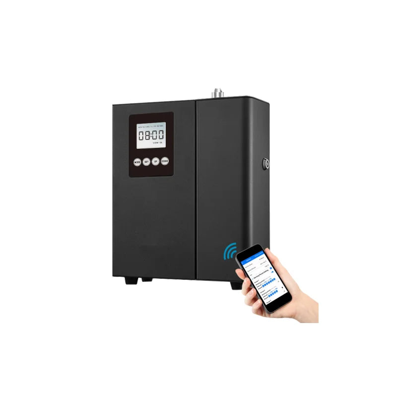 High-End Commercial Scent Diffuser Machine Connectable HVAC App Control LCD Display Convenient Scent Diffuser for Hotel