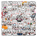 60PCS Korean popular cartoon rabbit doll Nobi sticker