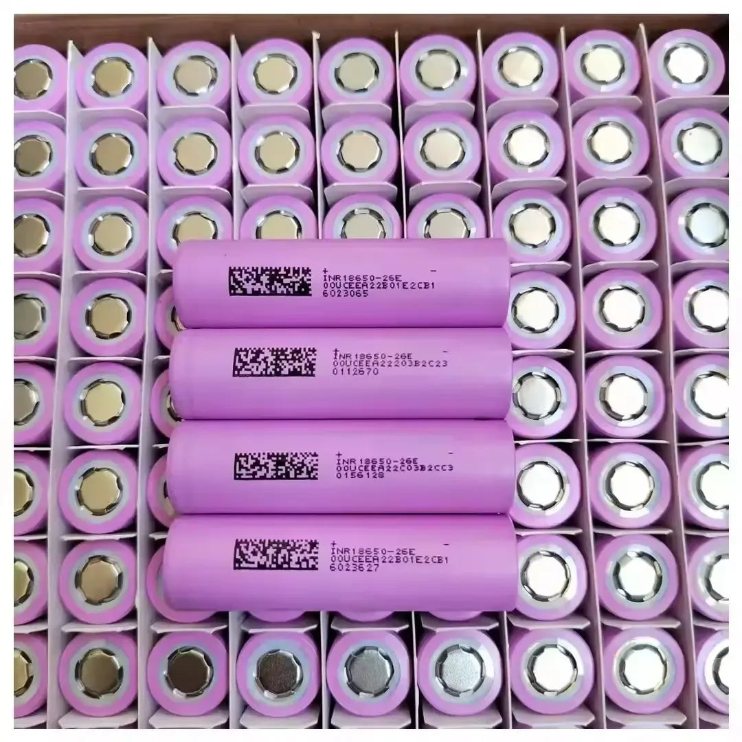 OEM 3.7V Li Ion Battery 26P 26J 26F 26E 3.7v Lithium Ion Battery Cell 18650 2600mah